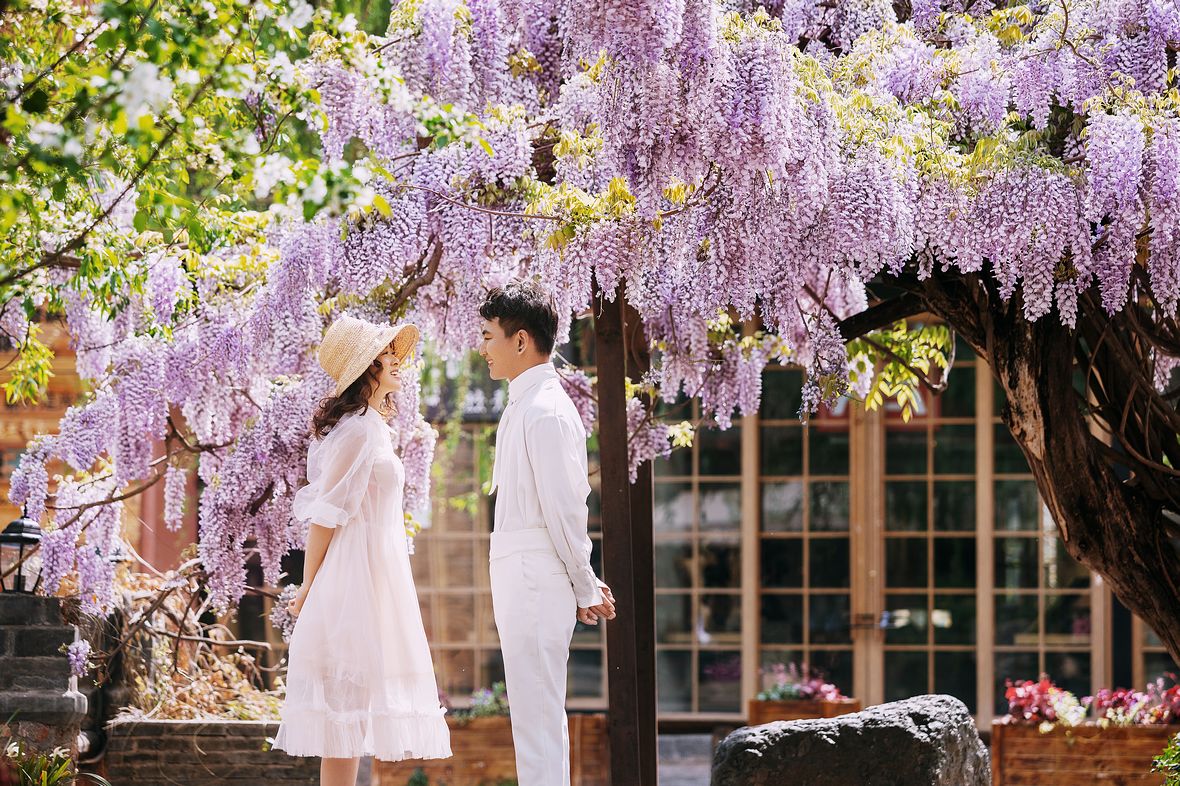 【揭秘克洛伊美學(xué)】四十六期 春日花季唯美婚紗照